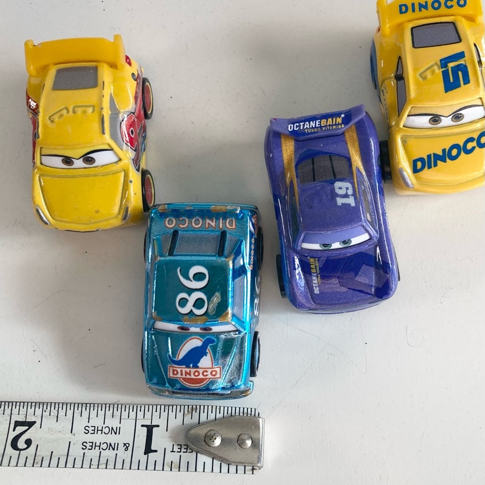 Disney Pixar Cars Movie Mini Racers Diecast Cars Toys Lot of 4 - Picture 10 of 14